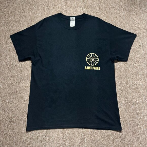 2016 Kanye West Yeezy Saint Pablo Tour Merch Tee Large Gildan - Picture 3 of 7